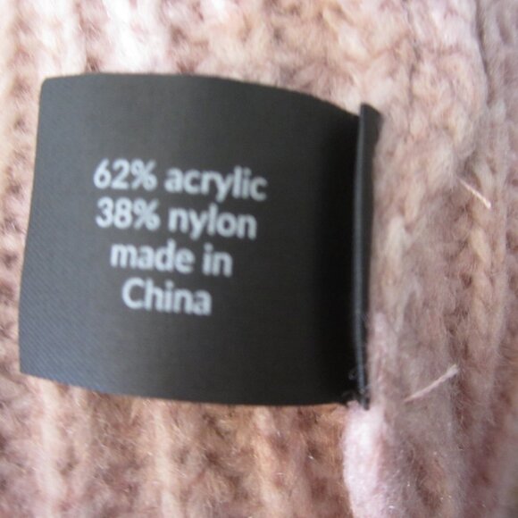 Lane Bryant NEW 14 / 16 Long Cardigan Sweater Open Front Dusty Pink Rose Mauve - Picture 8 of 9